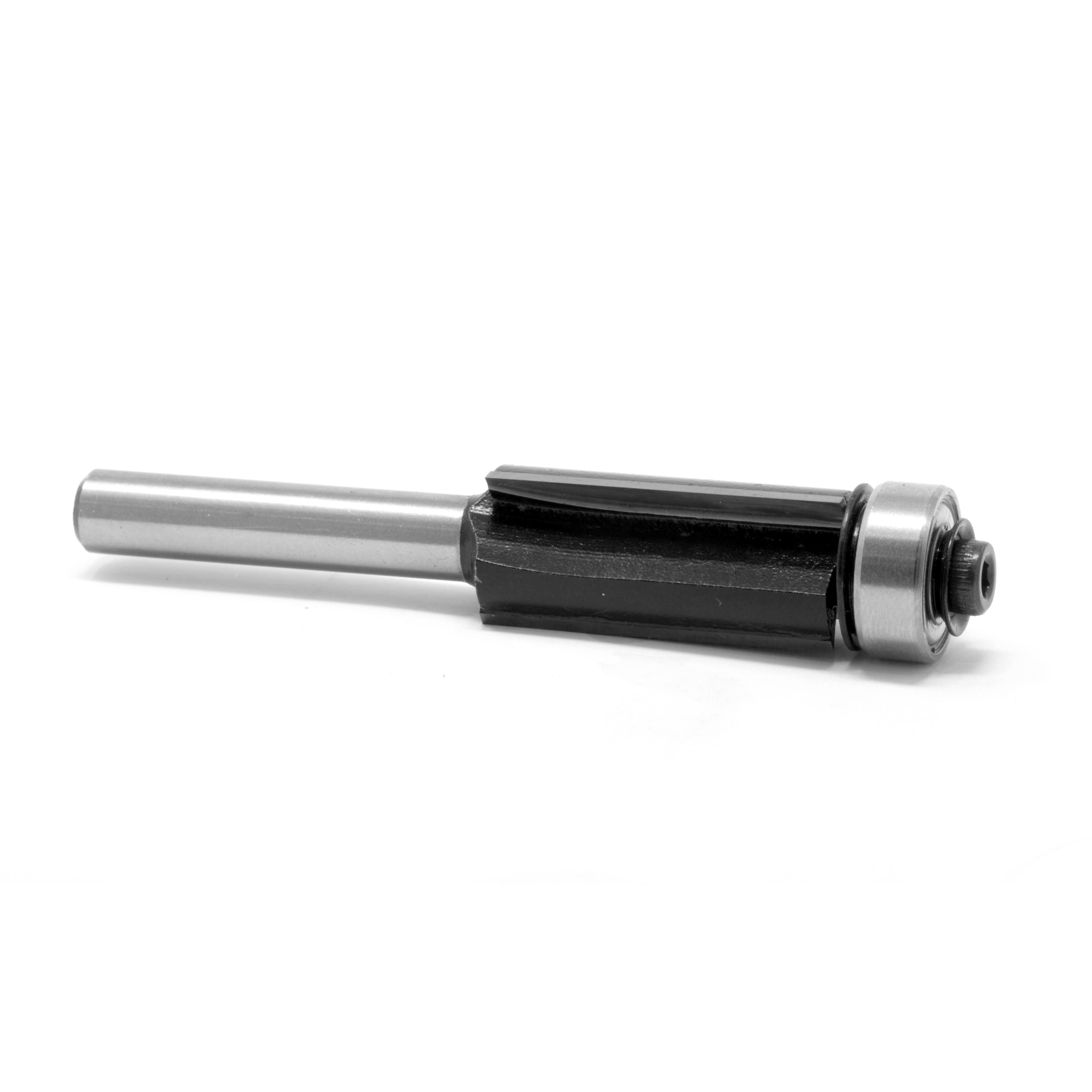 WEN Carbide-Tipped Flush Trim Router Bit - 1/2in. Diameter, 1/4in. Shank, 3-Wing, Model# RB501FW